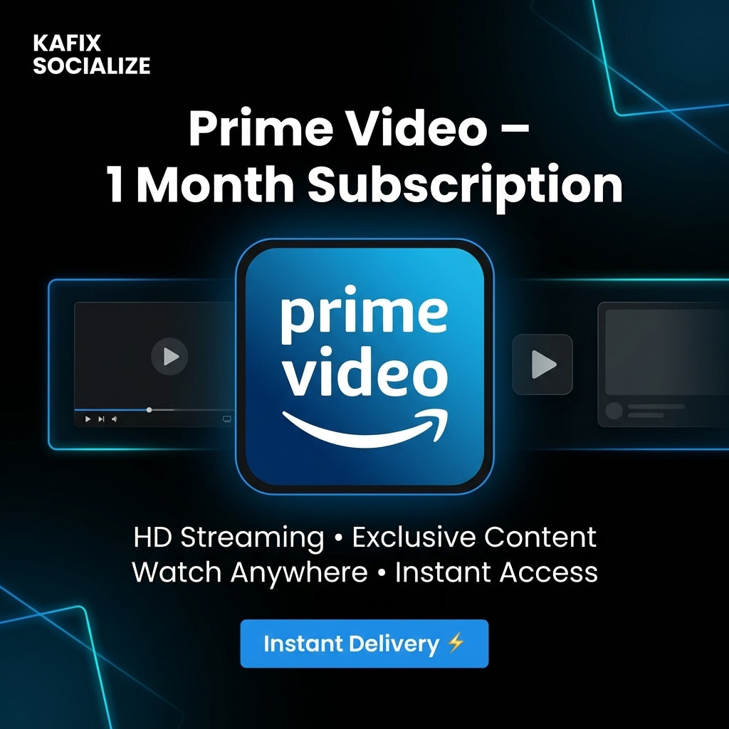 Prime Video – 1 Month Subscription