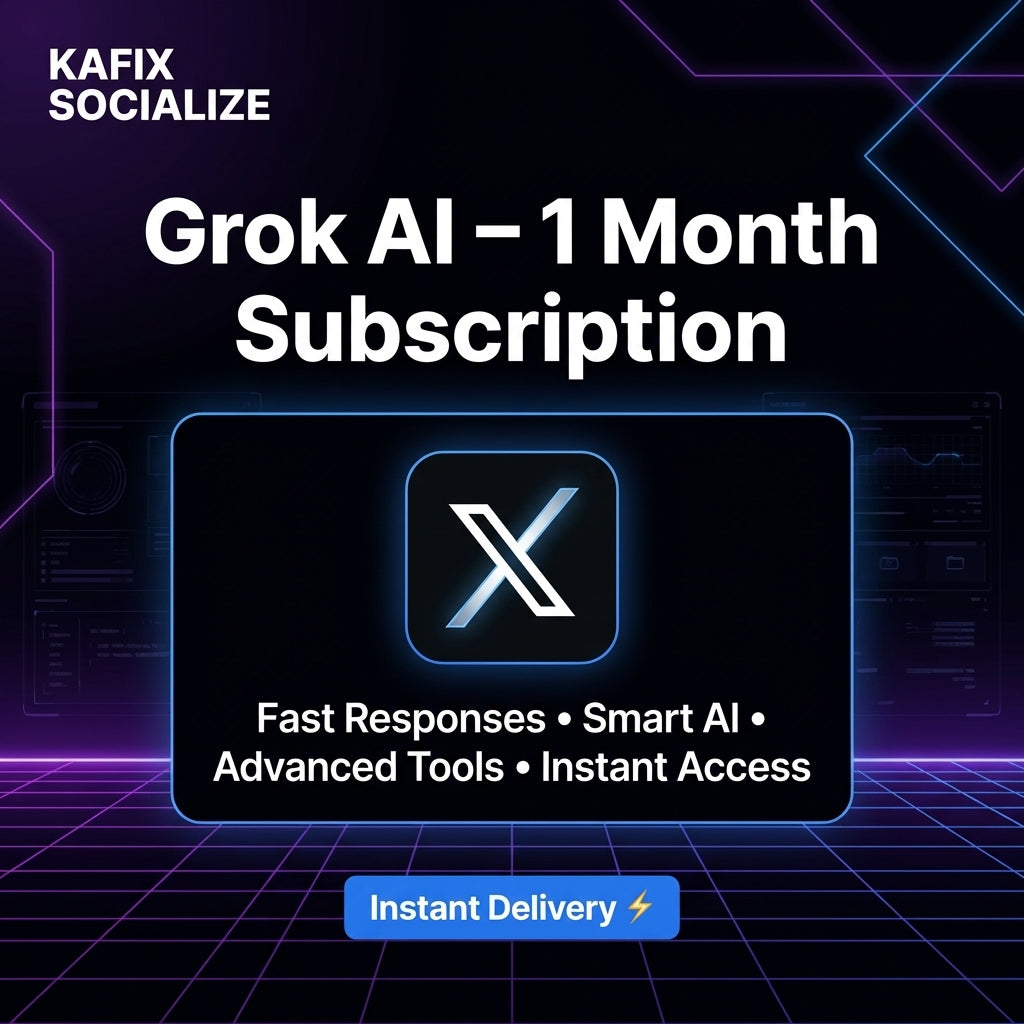 Grok AI – 1 Month Subscription