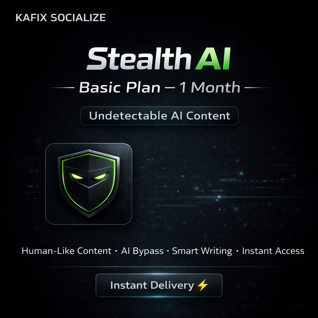 Stealth AI – Basic Plan (1 Month)