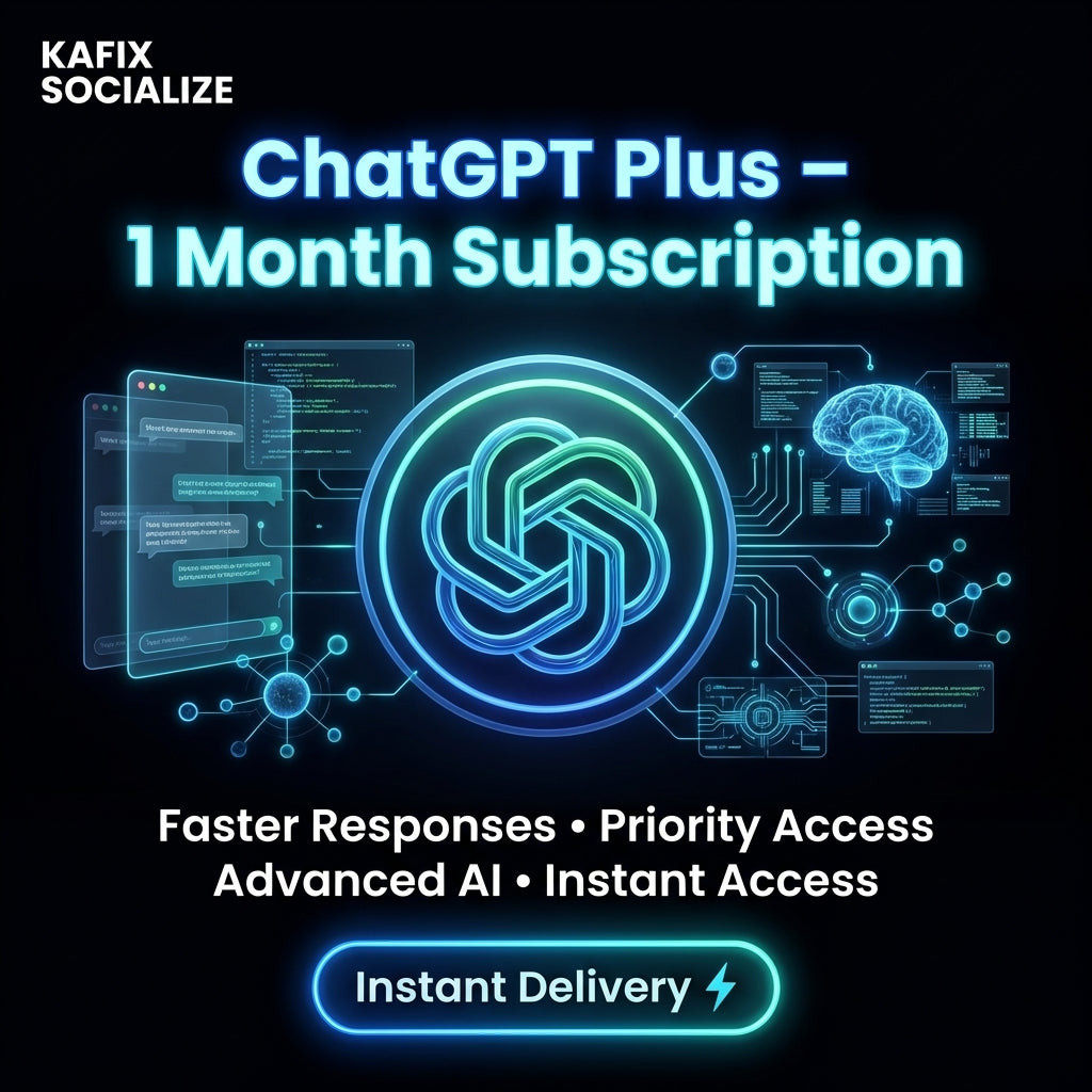 ChatGPT Plus – 1 Month Subscription