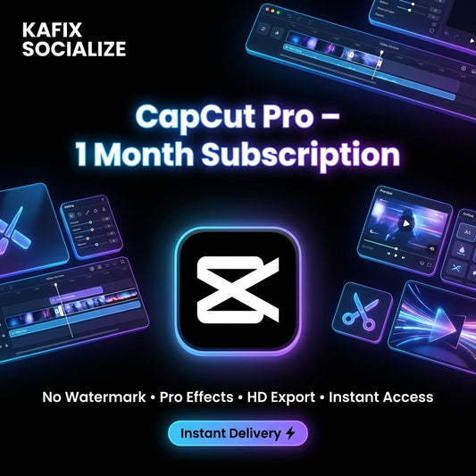 CapCut Pro – 1 Month Subscription