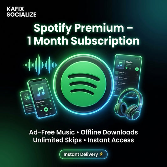 Spotify Premium – 1 Month Subscription