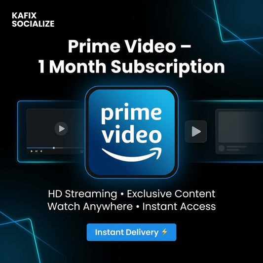 Prime Video – 1 Month Subscription